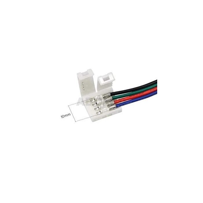 Abcled.ee - Led strip 2-connectors 4pin RGB flexible 10mm