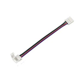 Led strip 2-connectors 4pin RGB flexible 10mm