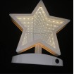 Abcled.ee - LED 3D mirror decoration night light "Star" USB