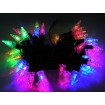 Abcled.ee - Led Christmas lights 50Led RGB 6m with black cable
