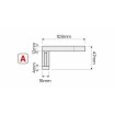 Abcled.ee - Valgusti vannitoa kapile LED AMBER 4.5W 230V