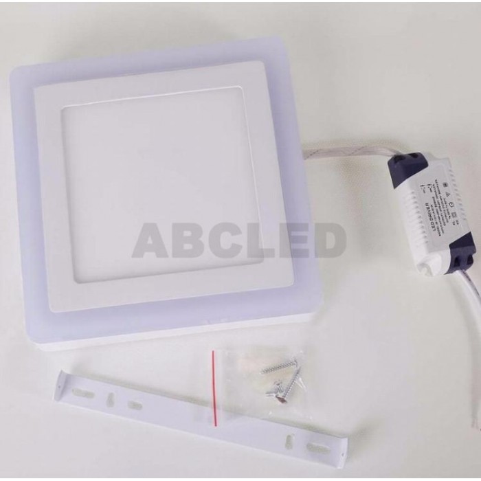 Abcled.ee - LED-paneeli neliömäinen pinta 3W+2W DualWhite